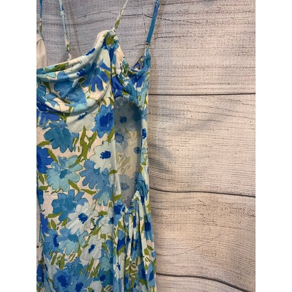 Style To Moon The One That Got Away Floral Mini Dress With Adjustable Straps L - Picture 4 of 6